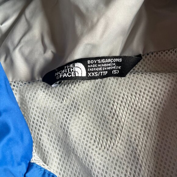 The North Face blue rain jacket XXS 5 - Picture 3 of 12